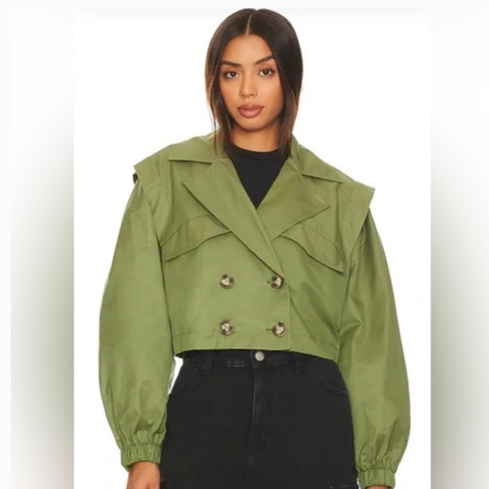 Free People X Revolve Looking Glass Trench Coat